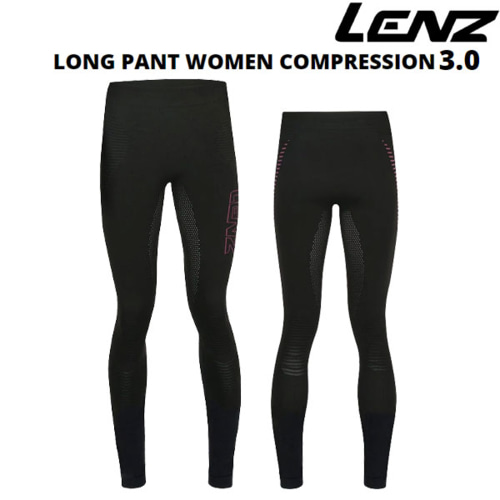 렌쯔 LENZ LONG PT WMN Compression 3 0 여성용 팬츠