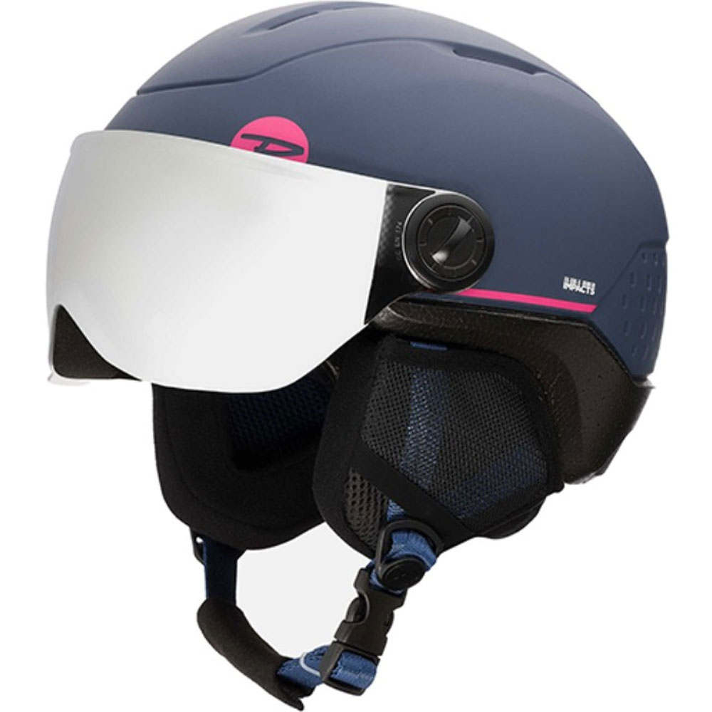 로시놀 주니어 아동 헬멧 2223 ROSSIGNOL WHOOPEE VISOR IMPACTS  BLUE PINK