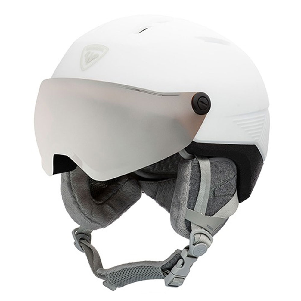 로시놀 여성 바이저 헬멧 ROSSIGNOL FIT VISOR IMPACTS W WHITE