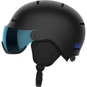 살로몬 주니어 아동 스노우보드 스키 바이저 헬멧  2324 ORKA VISOR Black